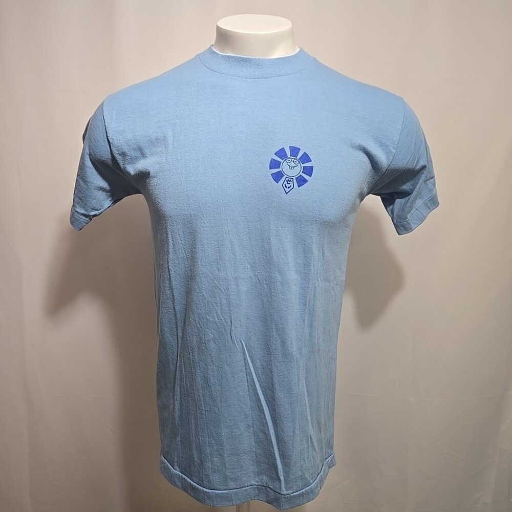 VTG Pisces Single Stitch Tee Shirt Adult Size Large Merman Astrology Zodiac Sign